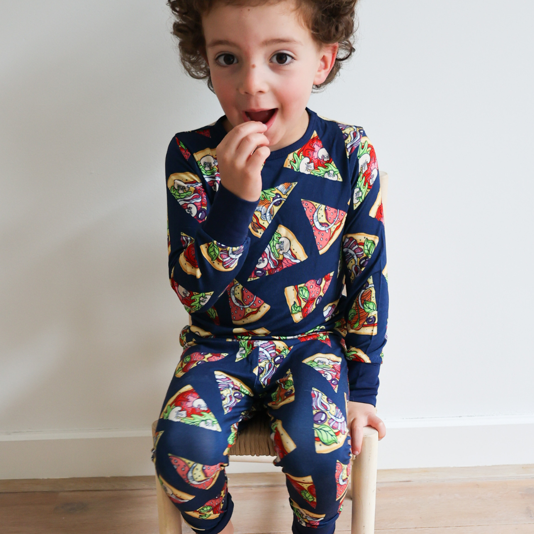 The perfect bamboo Shop our two piece PJ set for kids