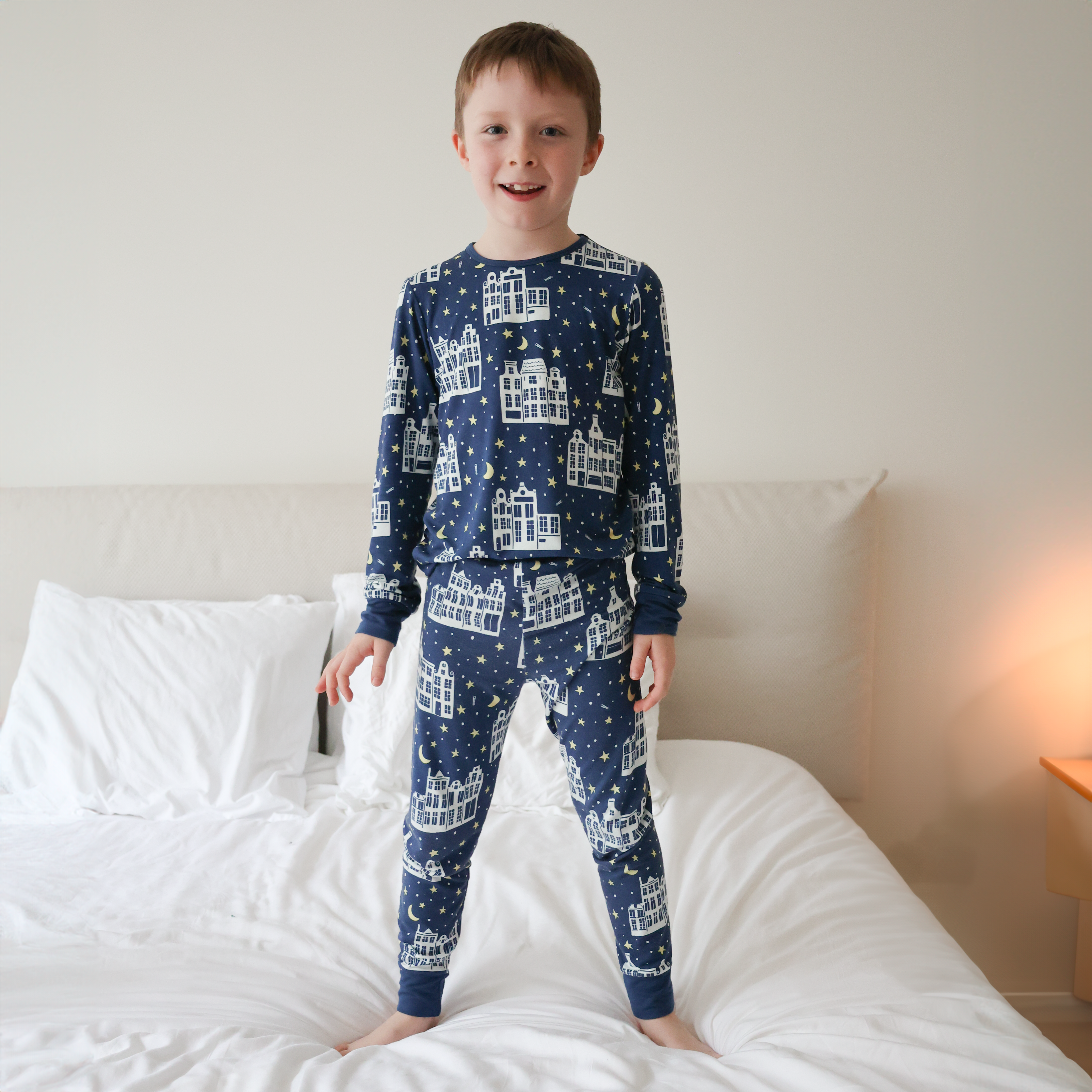 The perfect bamboo Shop our two piece PJ set for kids
