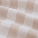 Gingham-Abenteuerhose in Haferbeige