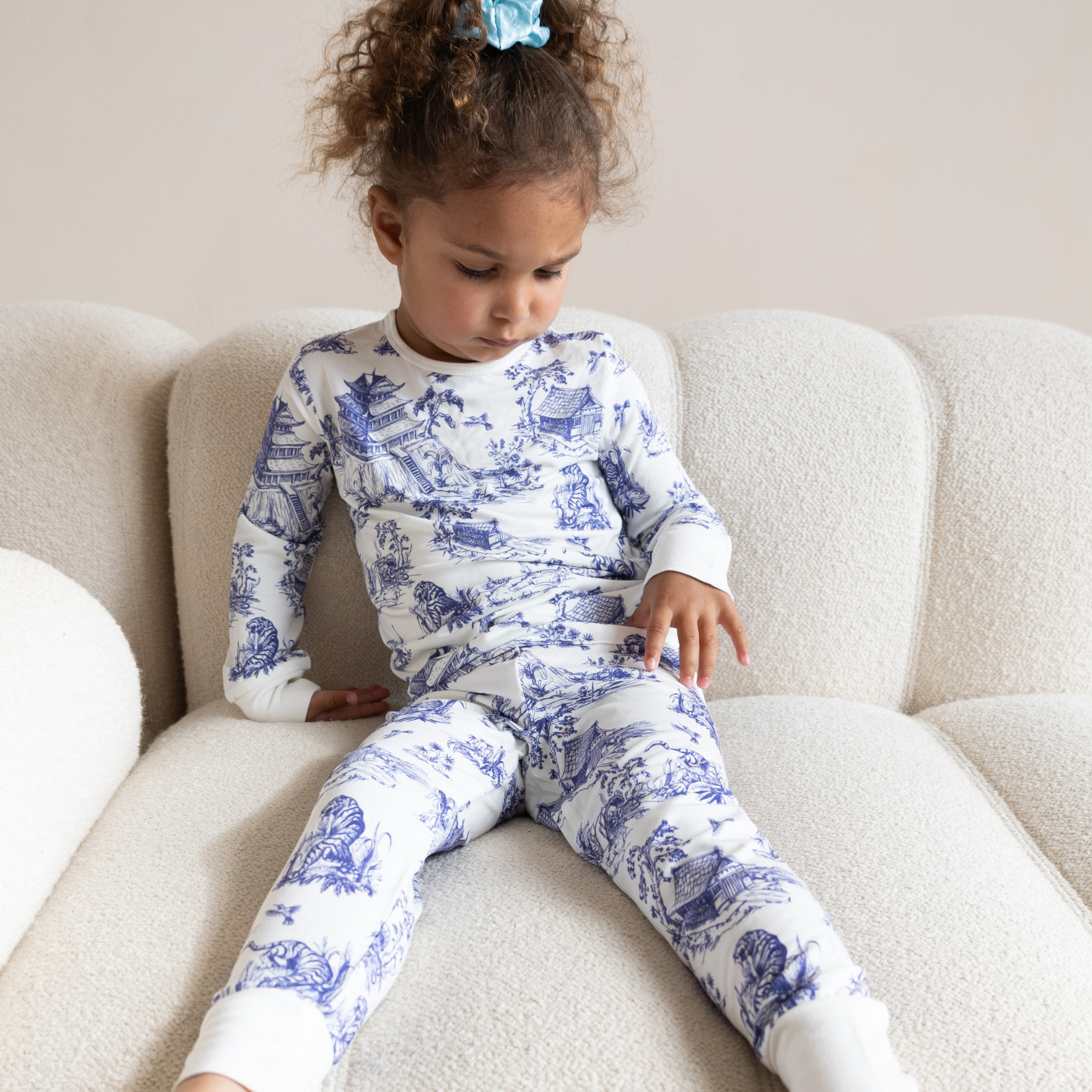 Pijama infantil Toile de Jouy