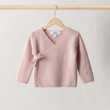 Pure Pink Wrap Cardigan