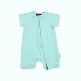 ZIPSTER™ Shortie Ribbed Aqua