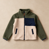 Children’s Fleece Navy and Olive