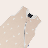 Bamboo Sleeping Bag 1.5 TOG - Lovehearts