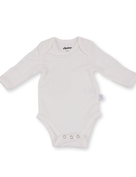 Long-sleeve Body Suit White