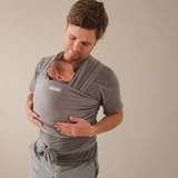 Bamboo Baby Wrap - Solid Kiezelgrijs