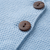 Pure Blue Button Up Cardigan