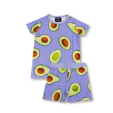 Infantil Shortie PJ Set Aguacate