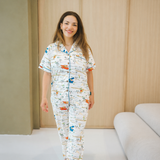 Damen-Pyjama-Set „Der kleine Prinz – Das Leben ist ein Abenteuer“