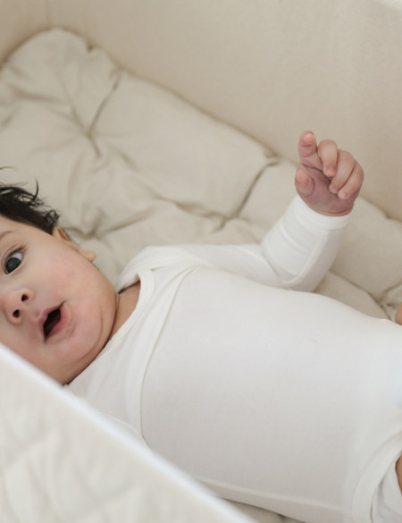Long-sleeve Body Suit White