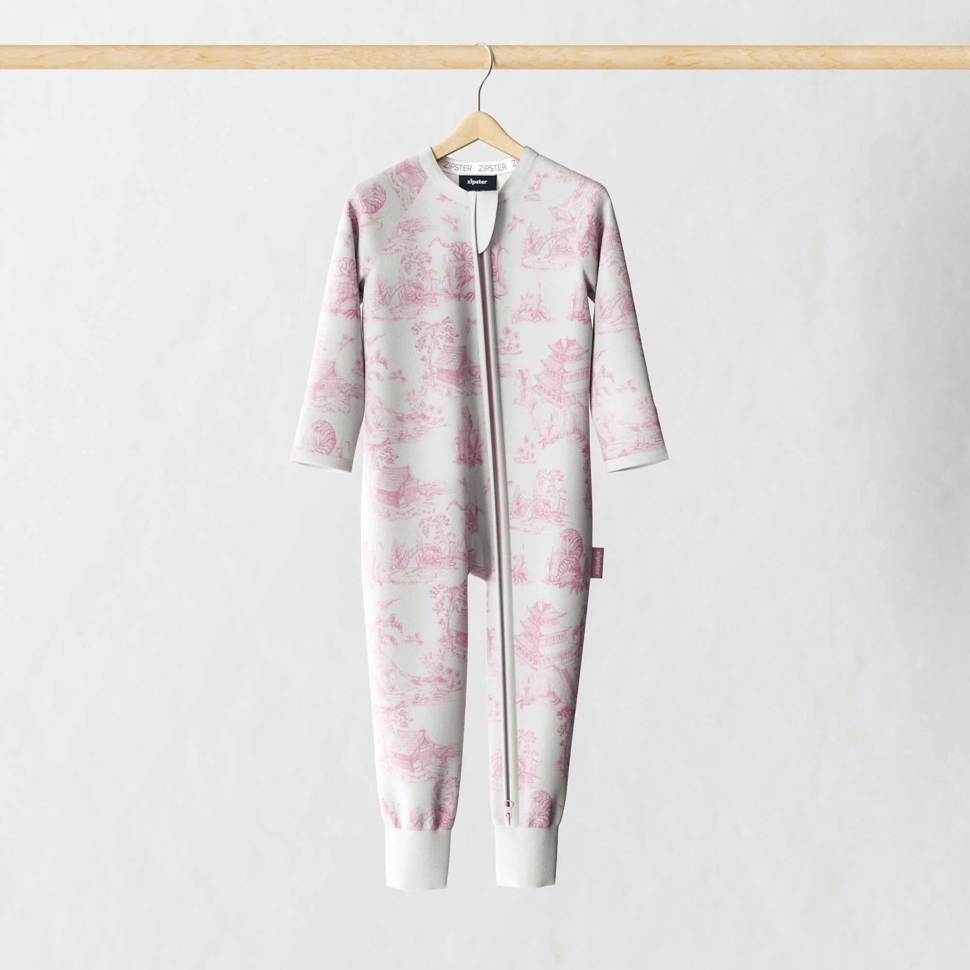 ZIPSTER™ Pink Toile de Jouy