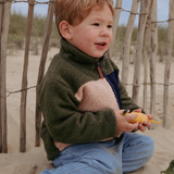Children’s Fleece Navy and Olive