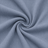 Ribbed Bamboe-legging Blueberry