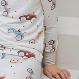 Pyjamas-sæt til børn med bilmotiv