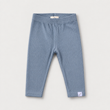 Ribbed Bamboe-legging Blueberry