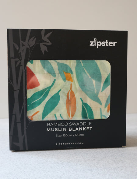 Floral Large Muslin Blanket