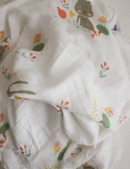 Bunny Large Muslin Blanket