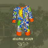 Pijama infantil Sicilian Summer (ganador del concurso de diseño 2025)