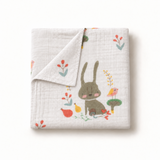 Coperta grande in mussola Bunny