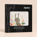 Coperta grande in mussola Bunny
