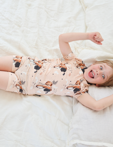 Children's Shortie PJ Set Safari