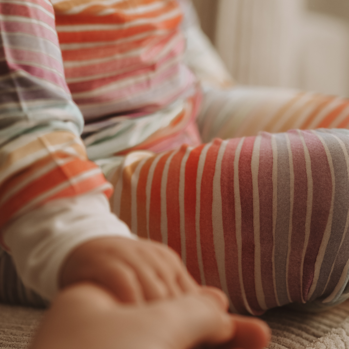 Children's PJ Set Rainbow