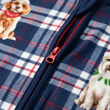 ZIPSTER™ Merry Mutt Plaid