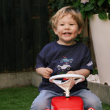 Bambus T-shirt til børn BIG Bobby Car.