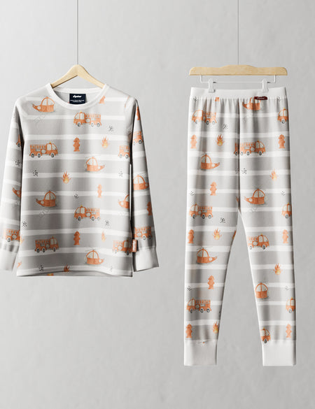 Children's PJ Set Firetruck