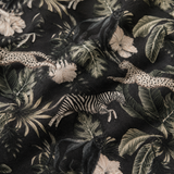 Bambu Pyjamas Lång Set för kvinnor - Zebra