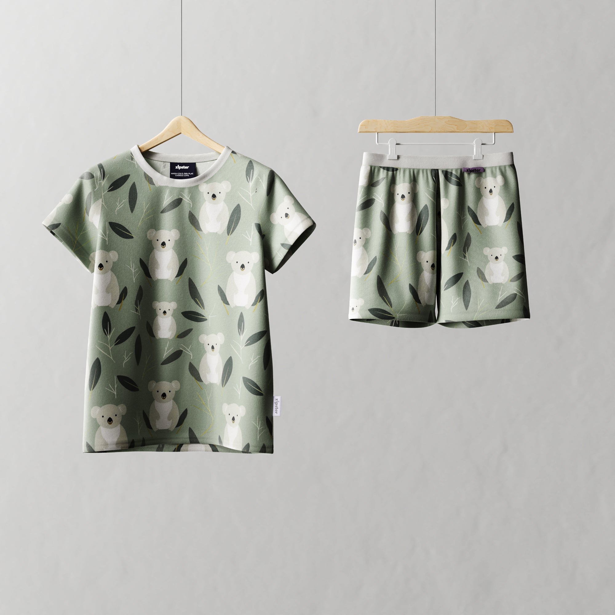 Children's Shortie PJ Set Koala