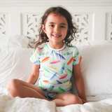 Children's Shortie PJ Set Surf