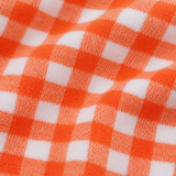 Abenteuershorts aus Frottee mit Vichy-Karomuster
