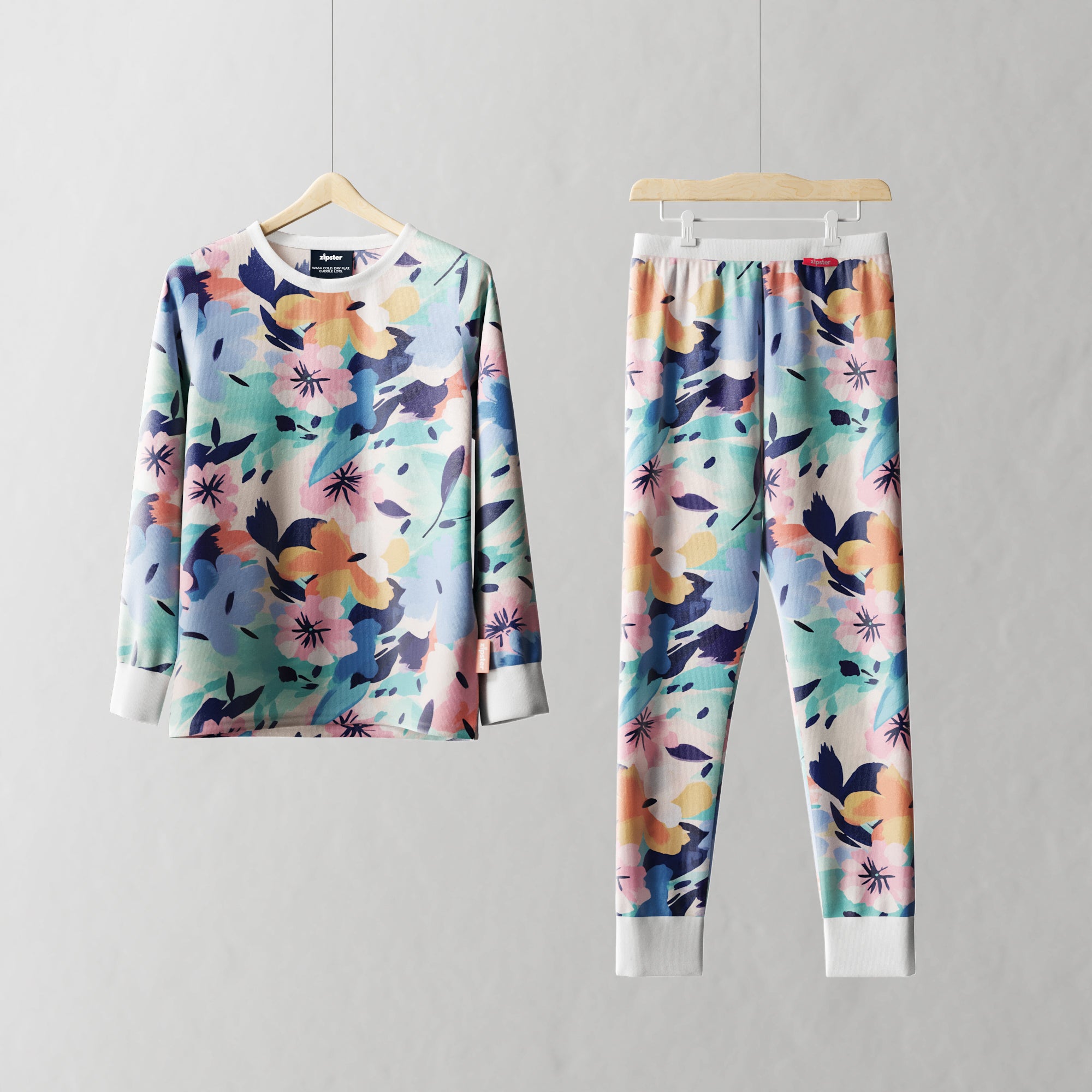 Children's PJ Set Watercolours