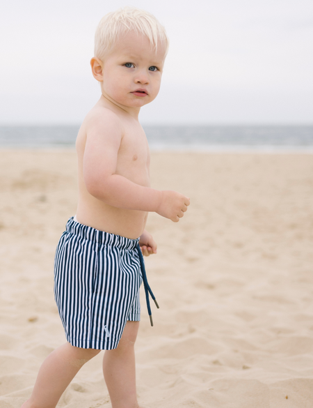Boys Swimming Trunks Nautical Stripes