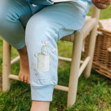 Set da salotto in bambù Peter Rabbit Blu