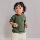 Bamboo Everyday Kinder T-Shirt Waldgrün