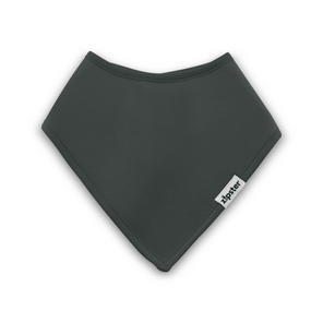 Bamboo Bandana Bib Grey Black