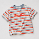 Gestreiftes T-Shirt für Kinder in Übergröße Good Old Days