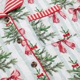 Ladies Pyjamas Set Tied with a Bow
