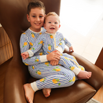 Children's PJ Set Mediterranean Lemons