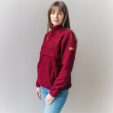 Breastfeeding Fleece Burgundy