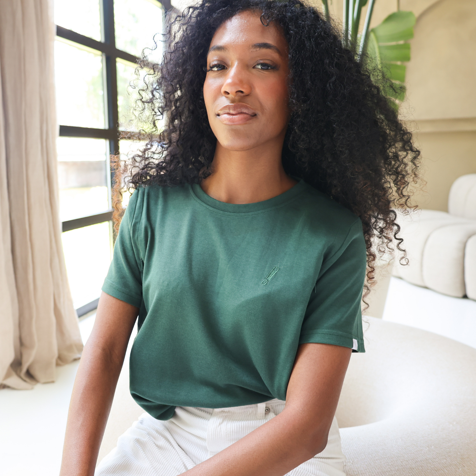 Breastfeeding T-Shirt Forest Green