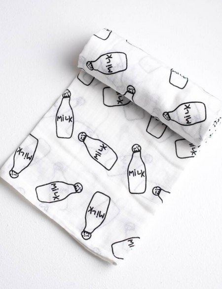 Milk Large Muslin Blanket