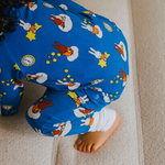 Barn som bär ZIPSTER x Miffy Starry Sleep-bambubarnkläder