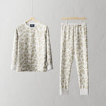 Children's PJ Set Leopard Print