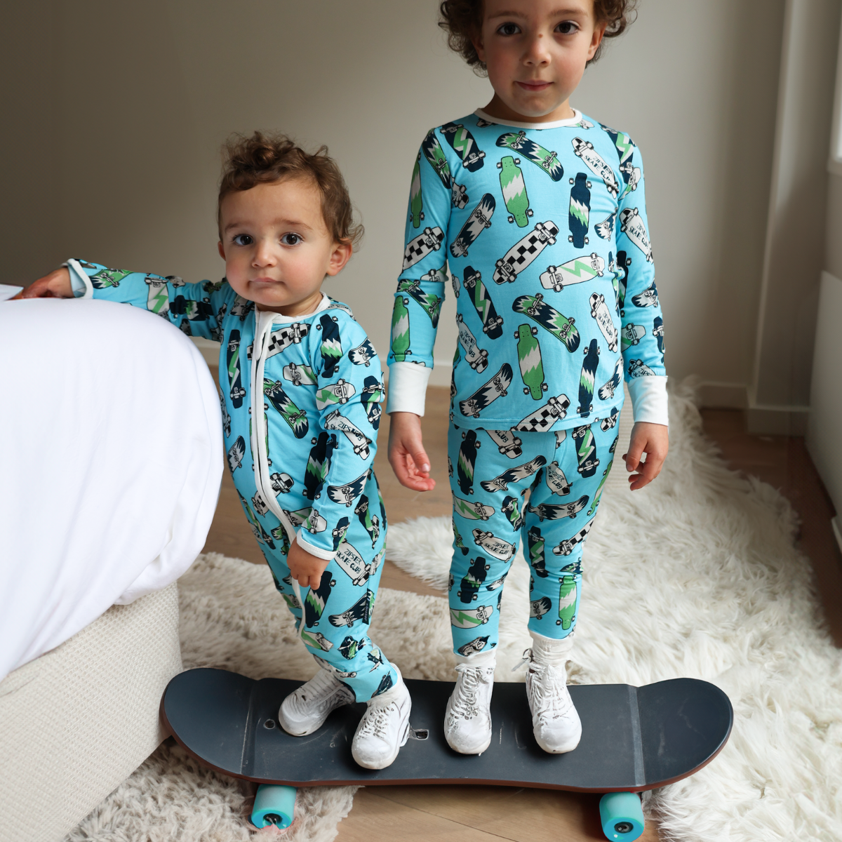 Ensemble de pyjamas pour enfants Skate Club