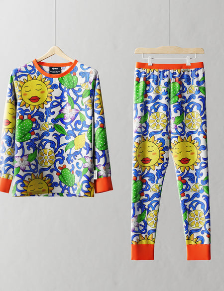 Children's PJ Set Sicilian Summer