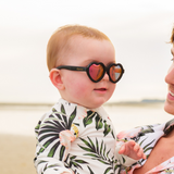 Бамбуковые солнцезащитные очки Сердце