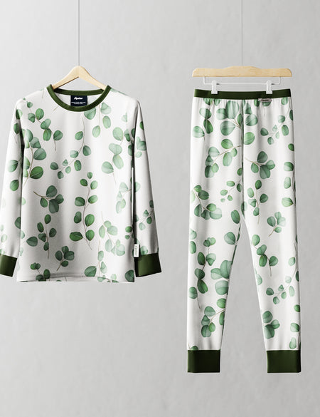 Children's PJ Set Greenery